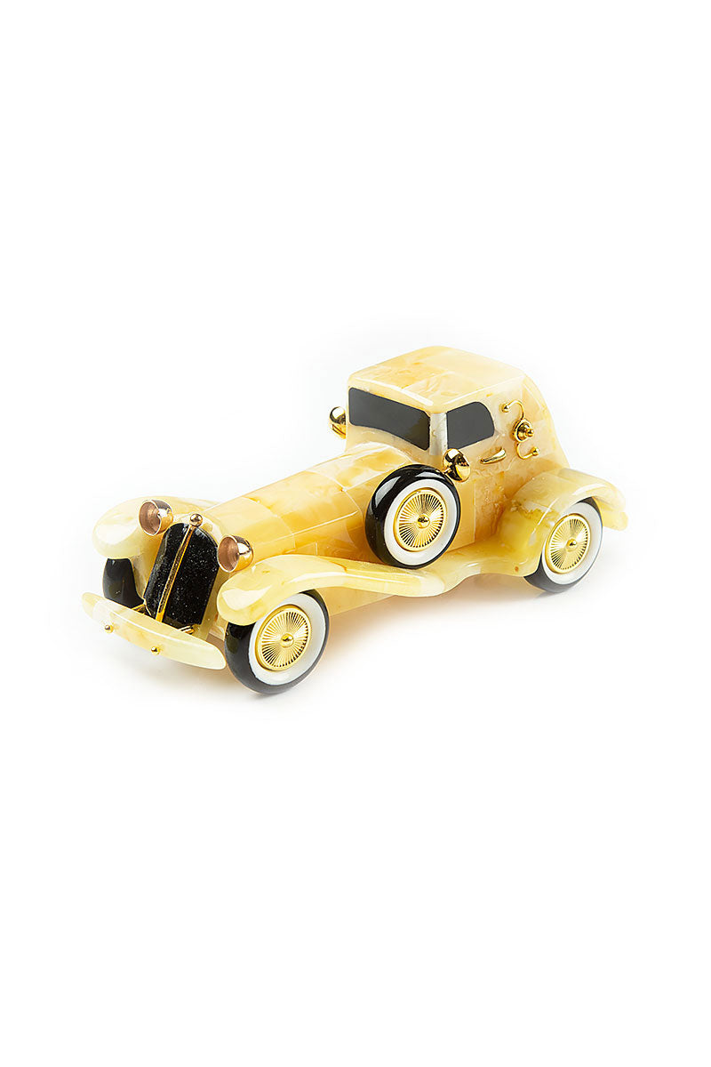 Retro Amber Luxury Souvenir Car