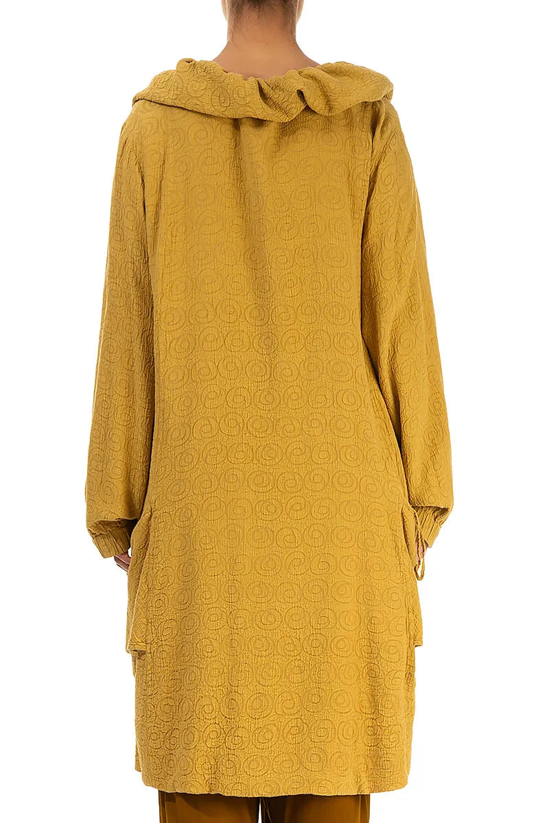 Amber Patterned Silk Cotton Jacket 2