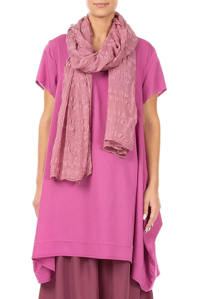 Antique Ruby Light Silk Scarf 3