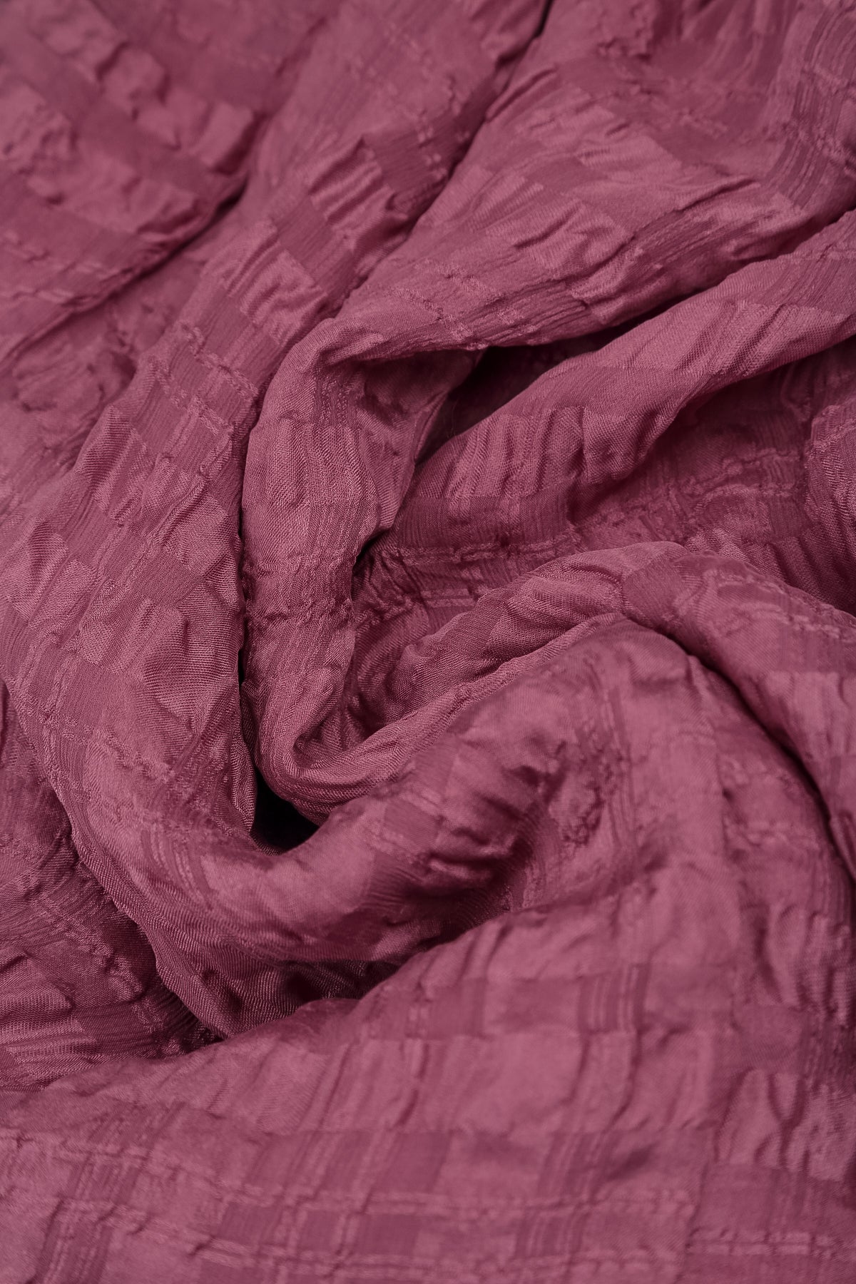 Antique Ruby Light Textured Silk Scarf 4