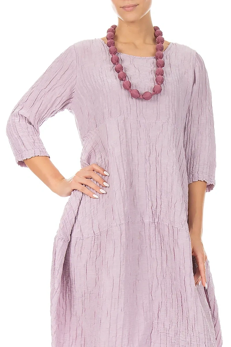 Antique Ruby Silk Bead Necklace 3