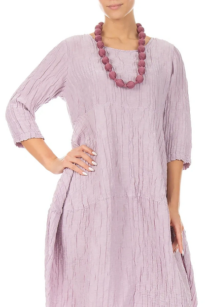 Antique Ruby Silk Bead Necklace 3