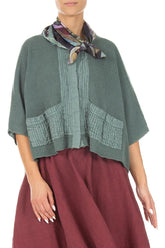 Art Mosaic Silk Bamboo Square Scarf 3