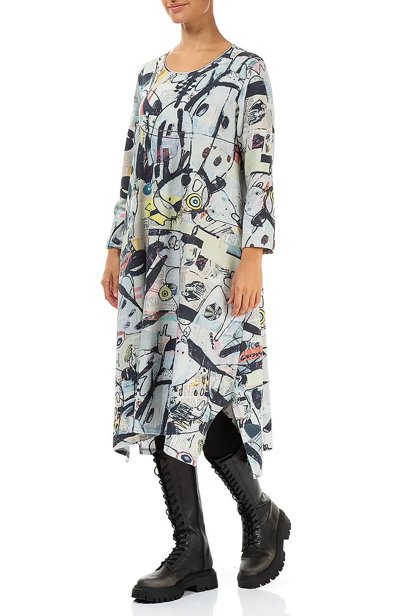 Artful Elements Cotton Midi Dress 3