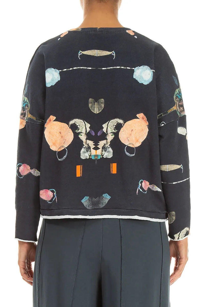 Asymmetric Fairy-Tale Cotton Blouse