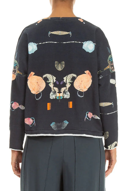 Asymmetric Fairy-Tale Cotton Blouse