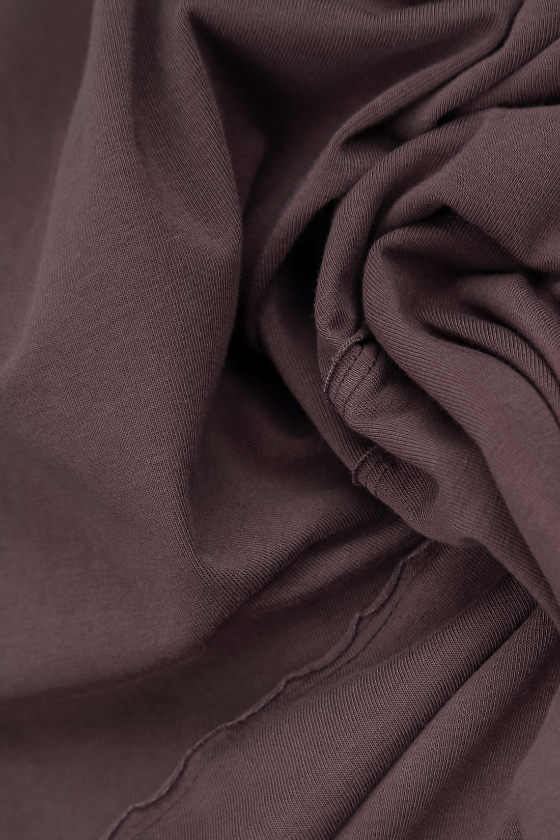Asymmetric Flared Truffle Brown Cotton Dress 5