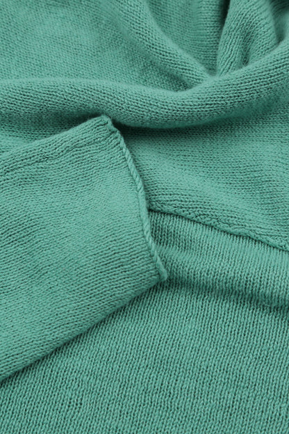 Single Button Mint Linen Cardigan 5