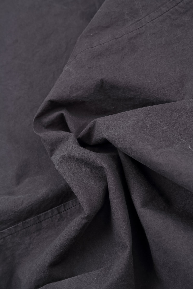 Back Pockets Graphite Cotton Trousers 5