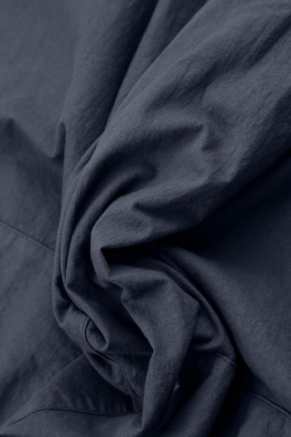 Back Pockets Slate Blue Cotton Trousers 5