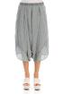 Baggy Taupe Mesh Silk Trousers 1