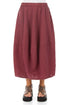 Balloon Antique Ruby Linen Skirt 1