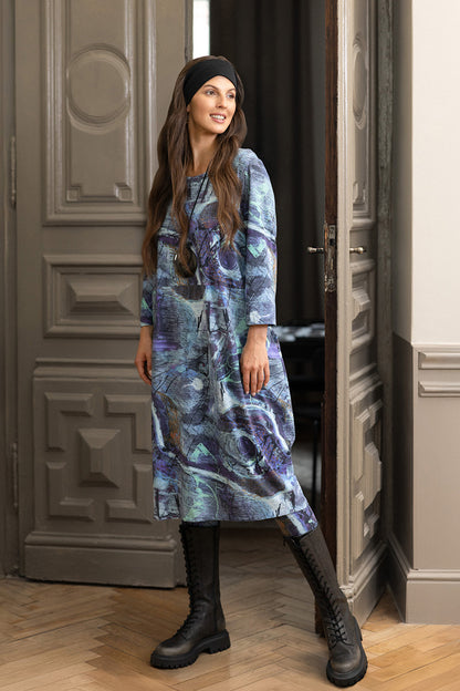 Balloon Blue Reverie Cotton Dress 1