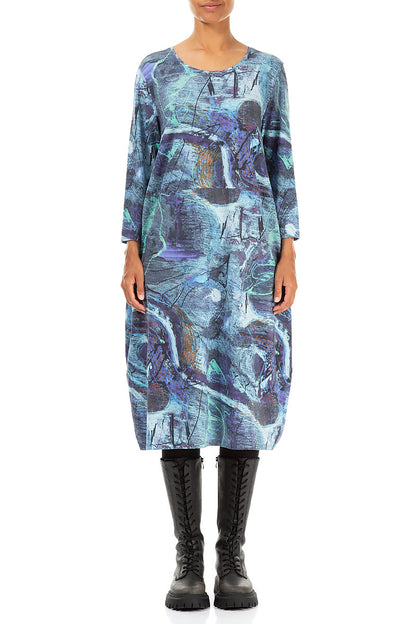 Balloon Blue Reverie Cotton Dress 2