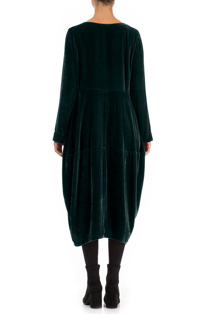 Maje green velvet dress hotsell