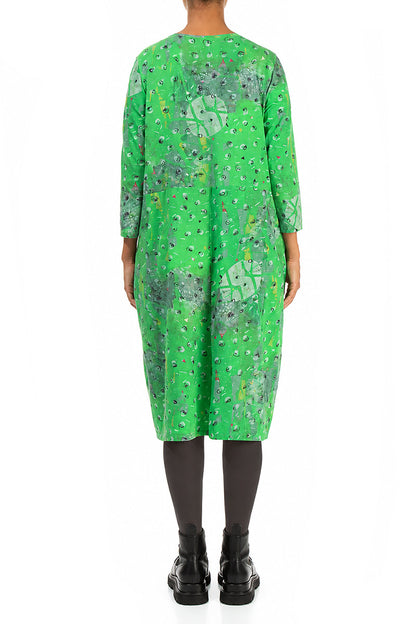 Balloon Meadow Cotton Dress