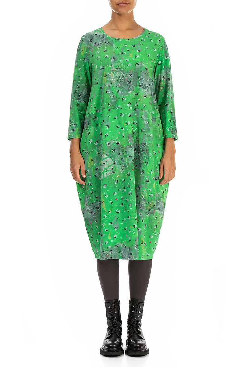 Balloon Meadow Cotton Dress