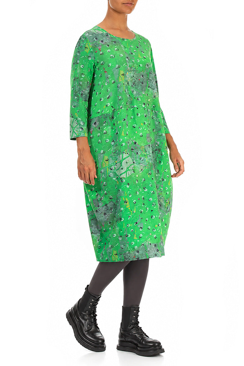 Balloon Meadow Cotton Dress