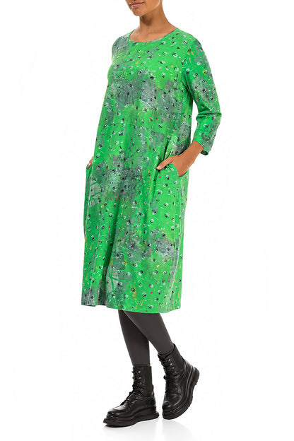 Balloon Meadow Cotton Dress