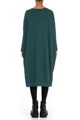 Balloon Peacock Cotton Dress 2