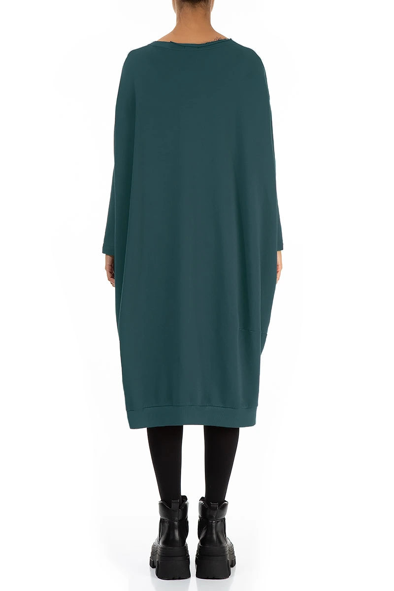 Balloon Peacock Cotton Dress 2