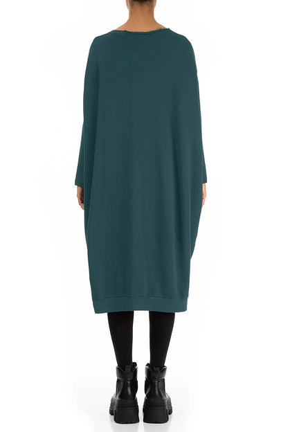 Balloon Peacock Cotton Dress 2