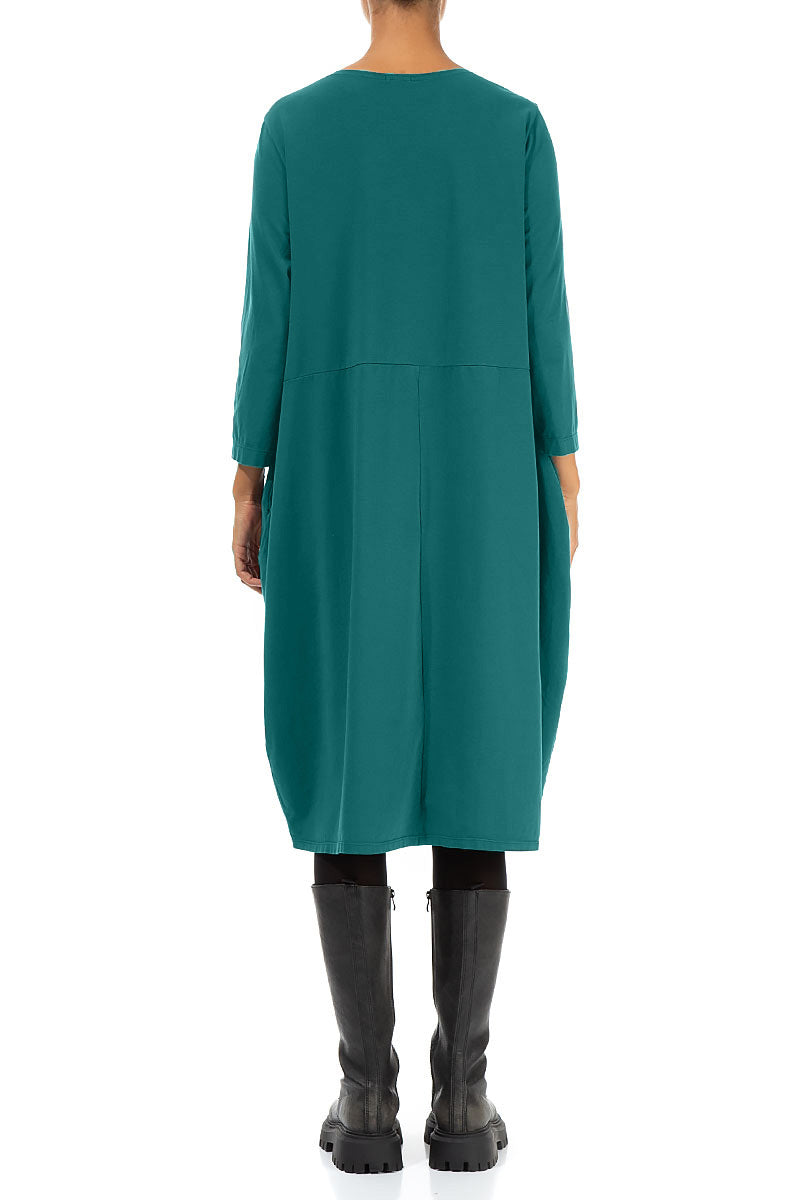 Balloon Peacock Cotton Dress 2