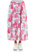 Balloon Peony Blossom Linen Skirt 1