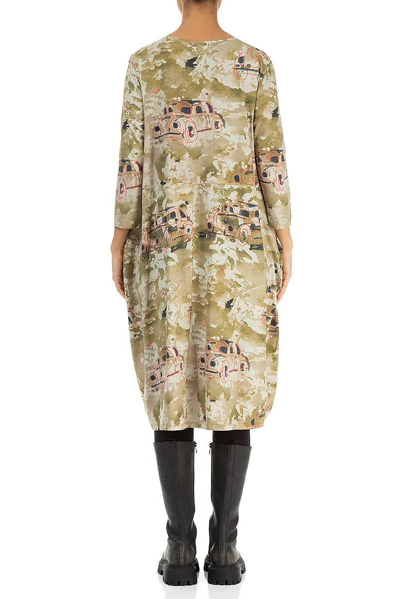 Balloon Retro Cotton Dress 2