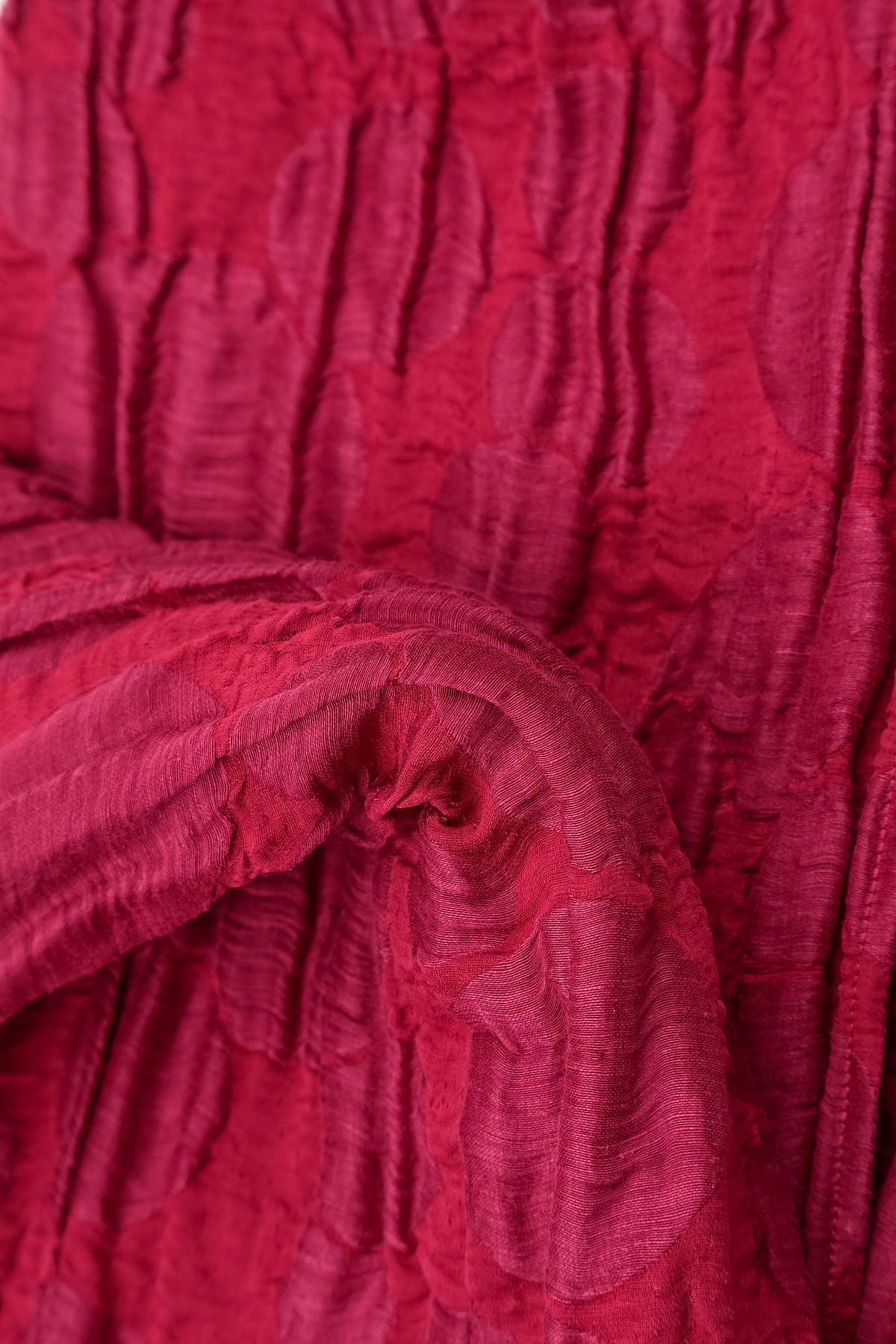 Balloon Ruby Circle Silk Linen Dress