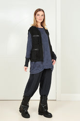 Balloon Slate Blue Marble Cotton Tunic 6