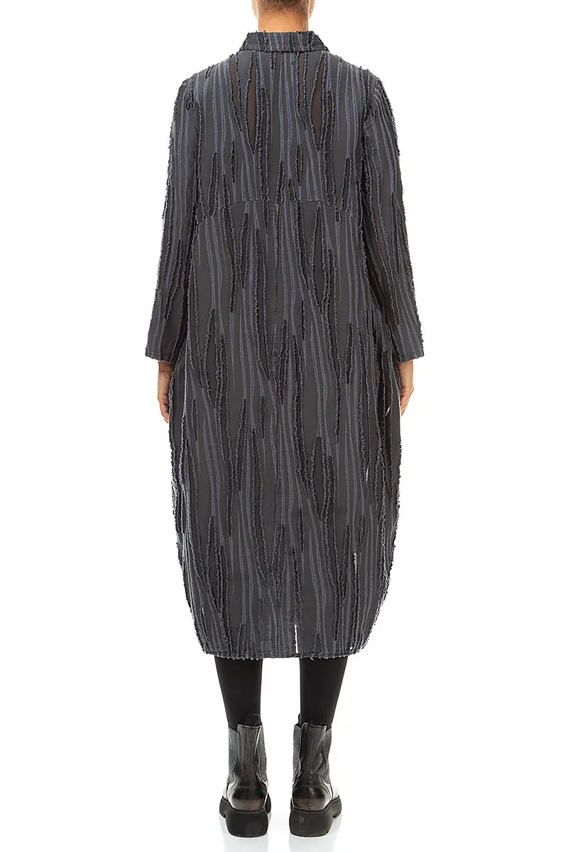 Balloon Slate Fray Weave Jacket 3