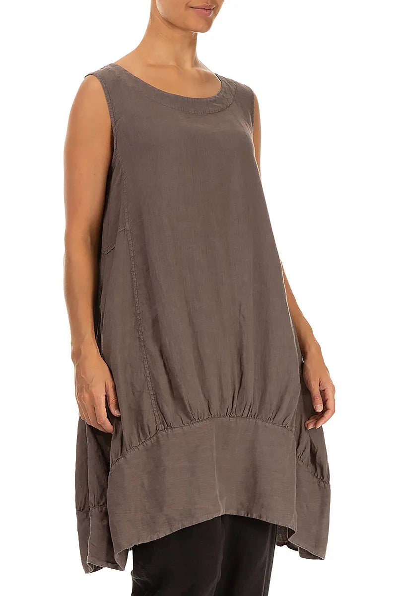 Balloon Truffle Linen Tunic 3
