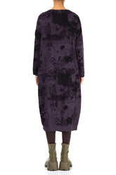 Balloon Vintage Violet Alabaster French Terry Cotton Dress 2