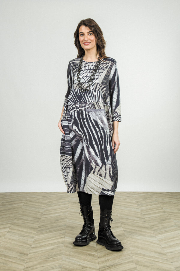 Robe Balloon en Coton Wild Ink