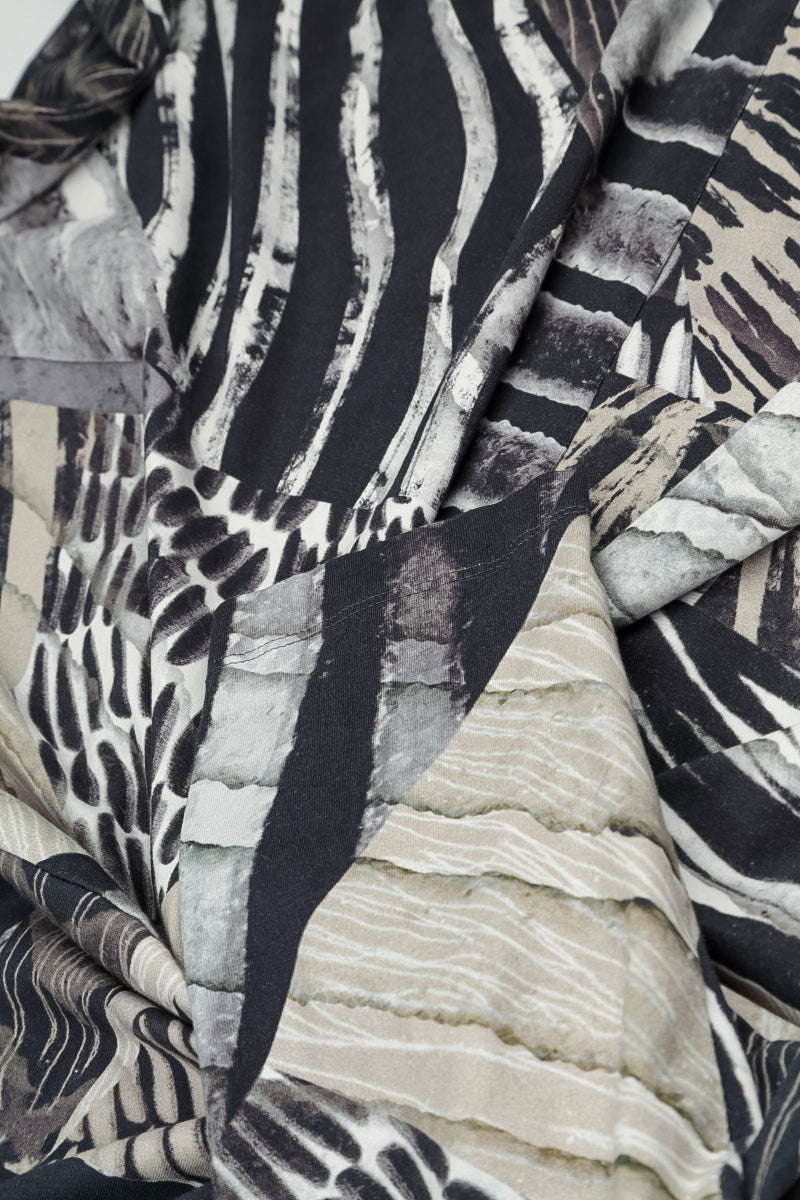 Balloon Wild Ink Cotton Dress 5