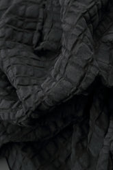 Black Checkered Linen Cotton Jacket 5