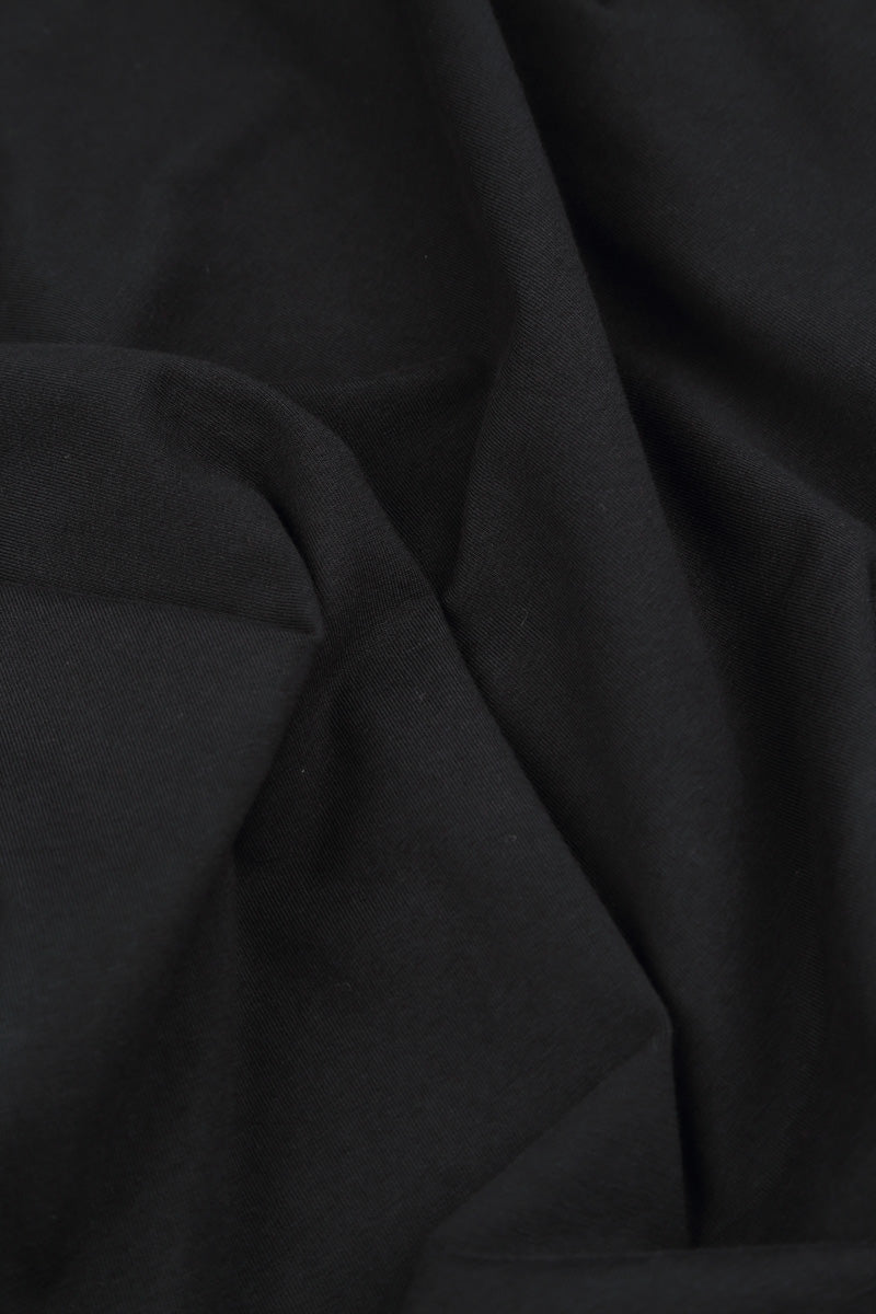 Schwarze Shorts aus Baumwollstretch