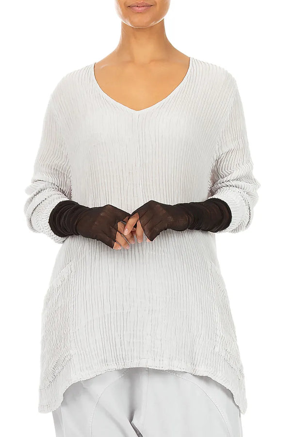 Black Mesh Soft Cotton Wristlets 1