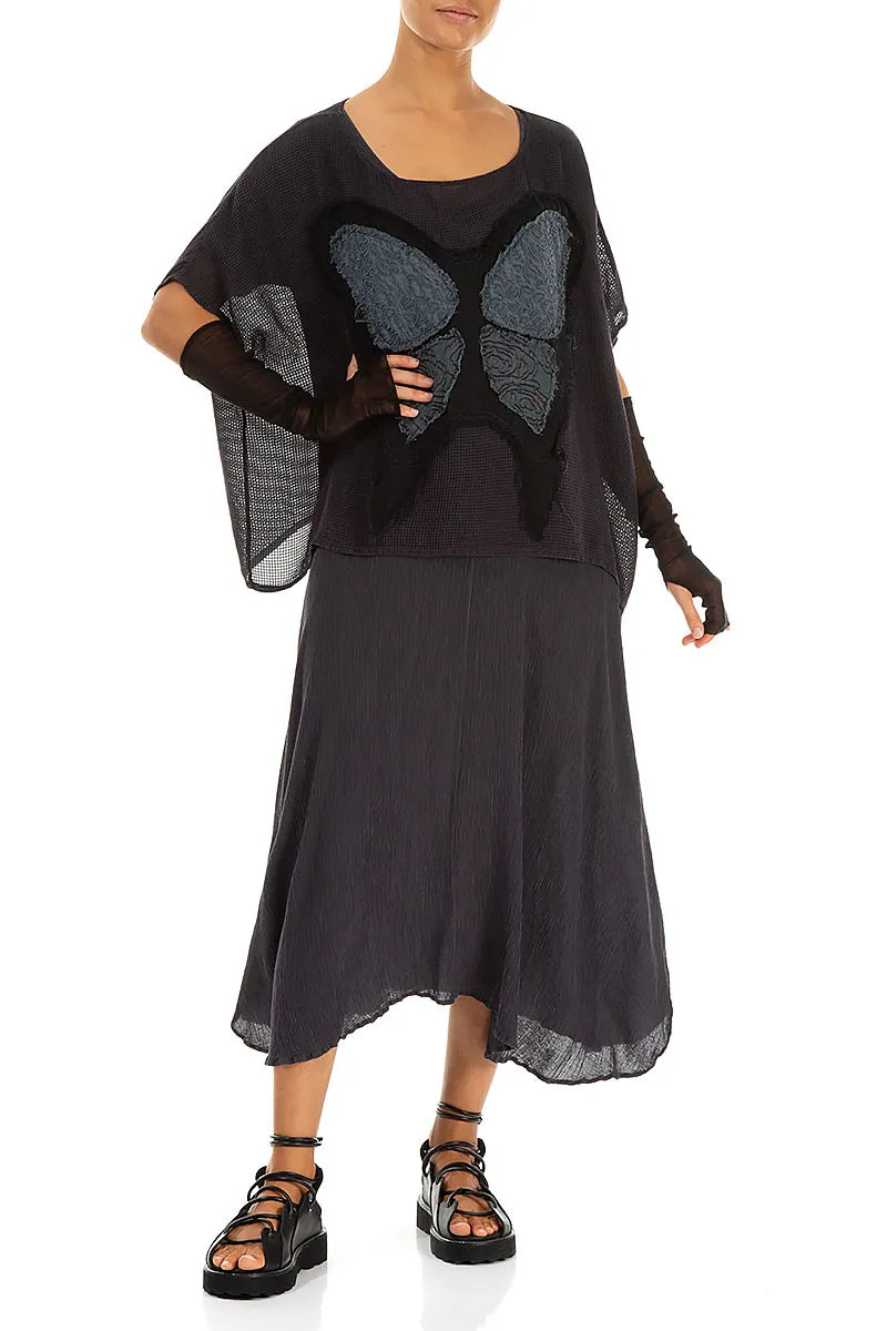 Black Mesh Soft Cotton Wristlets 2