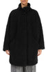 Black Teddy Cotton Coat 1