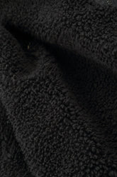 Black Teddy Cotton Infinity Scarf 4