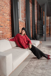 Black Wavy Cotton Beret 5