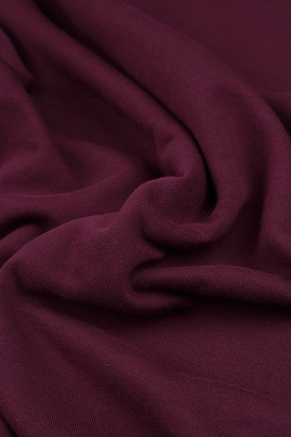 Boxy Aubergine Cotton Jumper 5