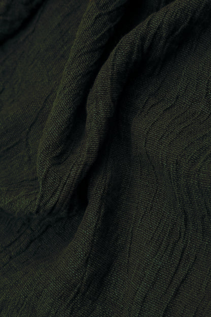 Boxy Forest Mist Mélange Linen Jacket 5