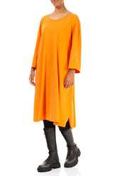 Burnt Orange Cotton Tunic Dress 3