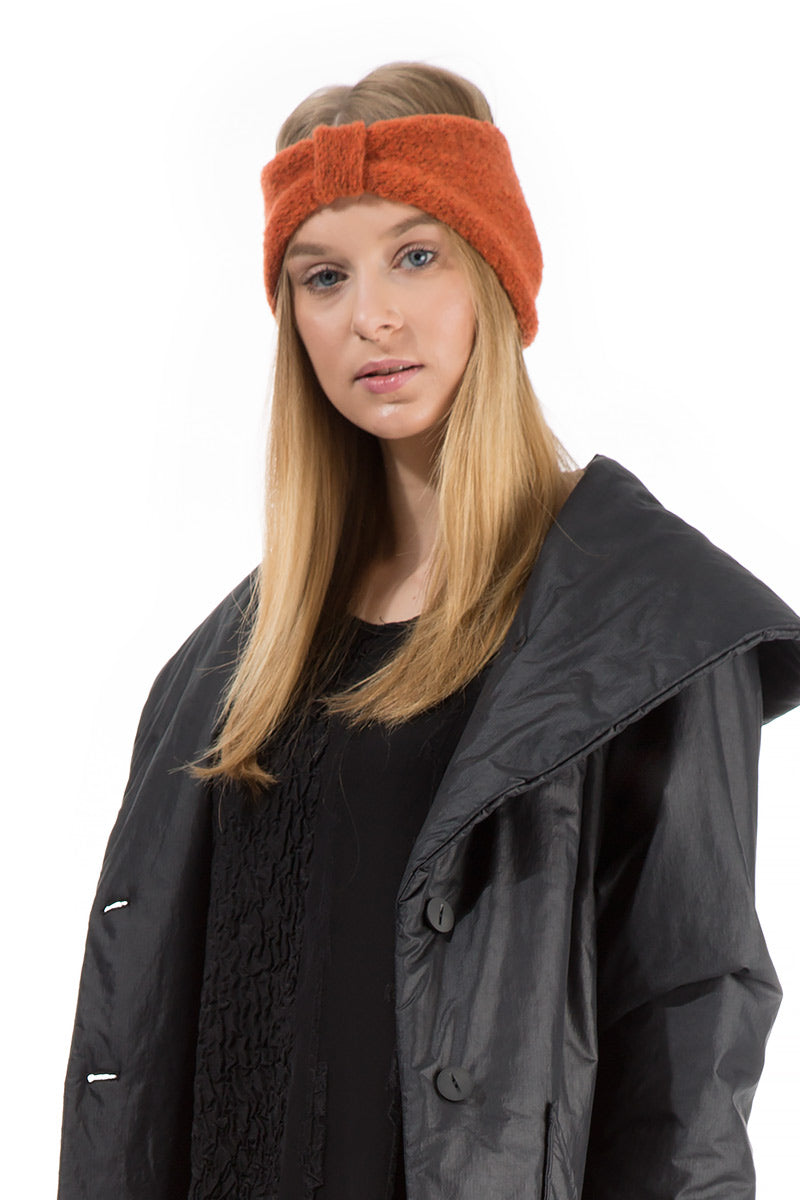 Burnt Orange Soft Wool Headband
