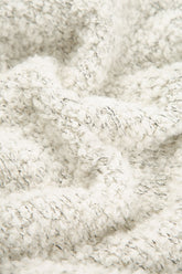 Buttoned Mélange Pearl Alpaca Wool Cardigan 6