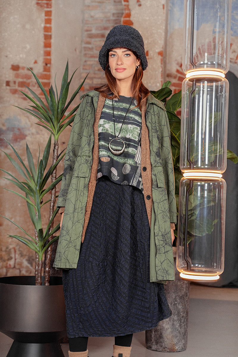 Cap Sleeves Moonlight Silk Cotton Blouse 6