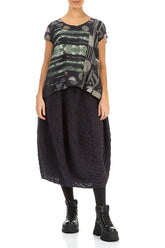 Cap Sleeves Moonlight Silk Cotton Blouse 4